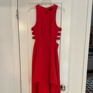 BCBG High Low Evening Dress